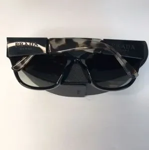 Authentic New Prada sunglasses model PR02WS, black frame variant, color code 1AB Prada | Accessories | Authentic New Prada Sunglasses Model  main image 2